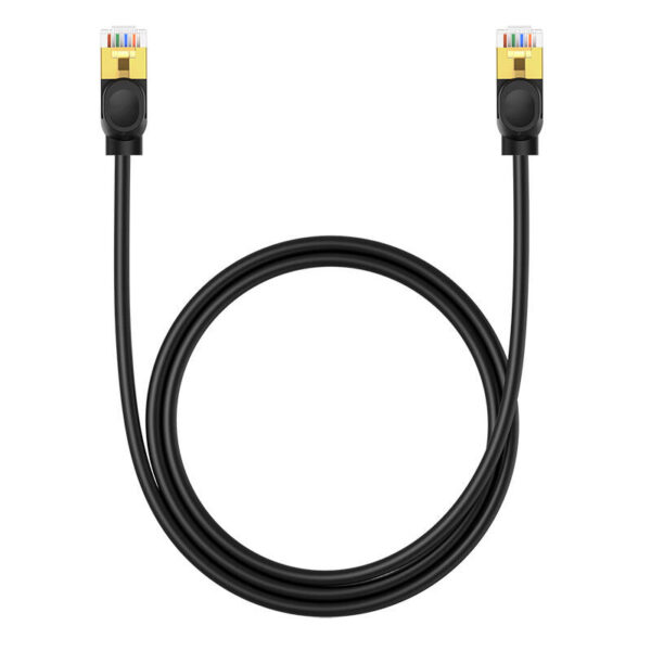 Baseus Cat 7 Gigabit Ethernet RJ45 Cable 1m black - Image 6