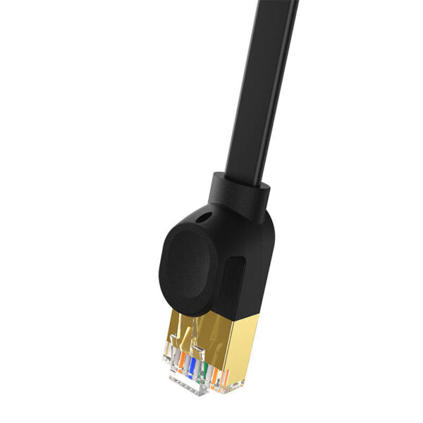 Baseus Cat 7 Gigabit Ethernet RJ45 Cable 1m black - Image 3