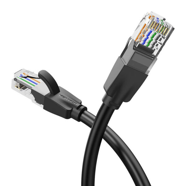 Kabel sieciowy UTP CAT6 Vention IBEBH RJ45 Ethernet 1000Mbps 2m czarny - Image 5