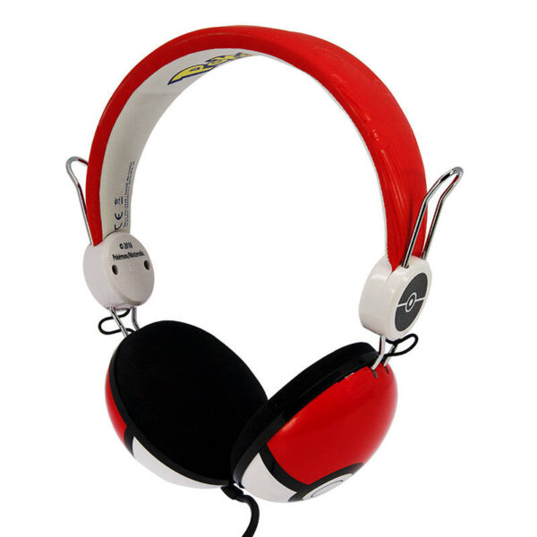Wired headphones for Kids OTL Pokemon Pokeball Dome (red) - Image 4