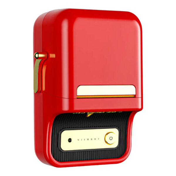 Niimbot B21S Portable Label Printer Red - Image 2