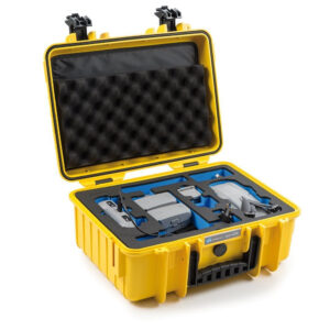 Case B&W type 4000 for DJ Mavic Air 2 / Air 2S yellow