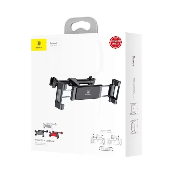 Baseus tablet holder for car headrest (black) - Image 8
