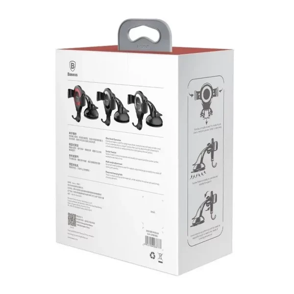 Baseus Osculum gravitational phone holder (red) - Image 7