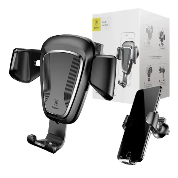 Baseus gravitational grip on the car grid - black - Image 10