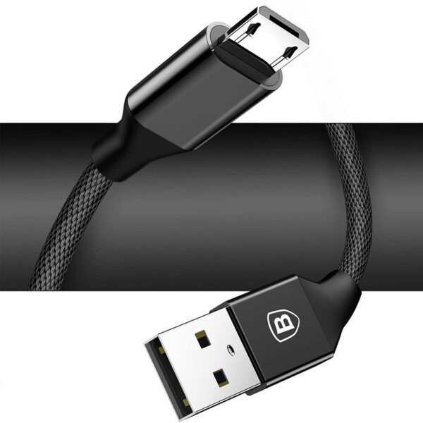 Baseus Yiven Micro USB cable 150cm 2A - Black - Image 5