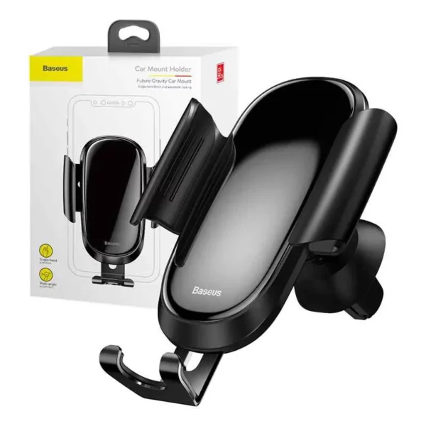 Baseus Future Gravity Car Mount Gravitational car holder (black) - Image 9