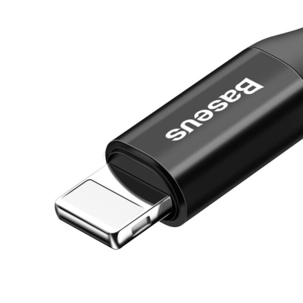 Baseus Spring-loaded cable Lightning 1m 2A (black) - Image 4