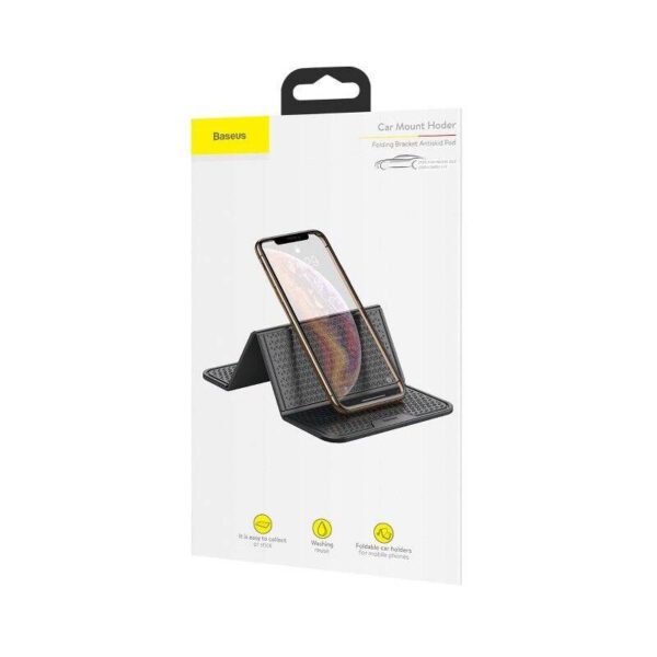 Baseus Folding Bracket Antiskid Pad (Black) - Image 7