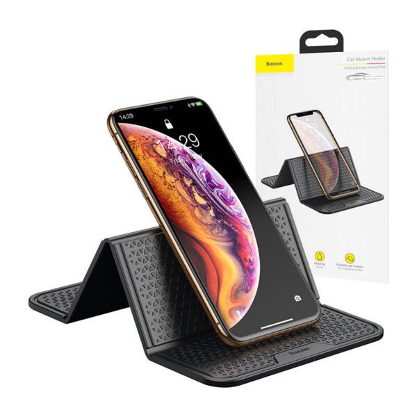 Baseus Folding Bracket Antiskid Pad (Black) - Image 8