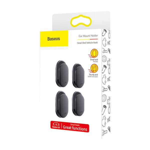 Baseus Hooks, self-adhesive hangers 4 pieces - Image 8