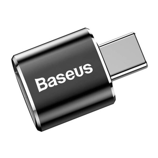 Baseus USB to USB Type-C Adapter 2.4A (Black) - Image 4