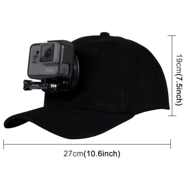 Puluz cap with sports camera mount (DJI, GoPro, Insta360) - Image 4
