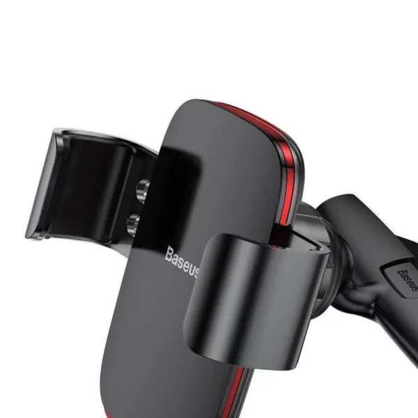 Baseus Metal Age Gravitational Holder for CD slot (Black) - Image 3