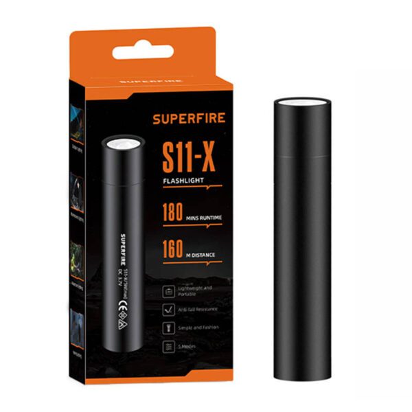 Mini flashlight Supfire S11-X, 700lm, USB - Image 4