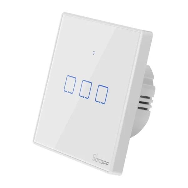 Smart Switch WiFi + RF 433 Sonoff T2 EU TX (3-channel) - Image 3