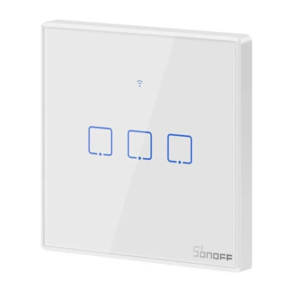 Smart Switch WiFi + RF 433 Sonoff T2 EU TX (3-channel) - Image 2