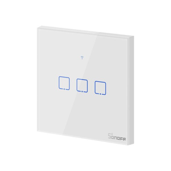 Smart Switch WiFi + RF 433 Sonoff T1 EU TX (3-channel) - Image 2