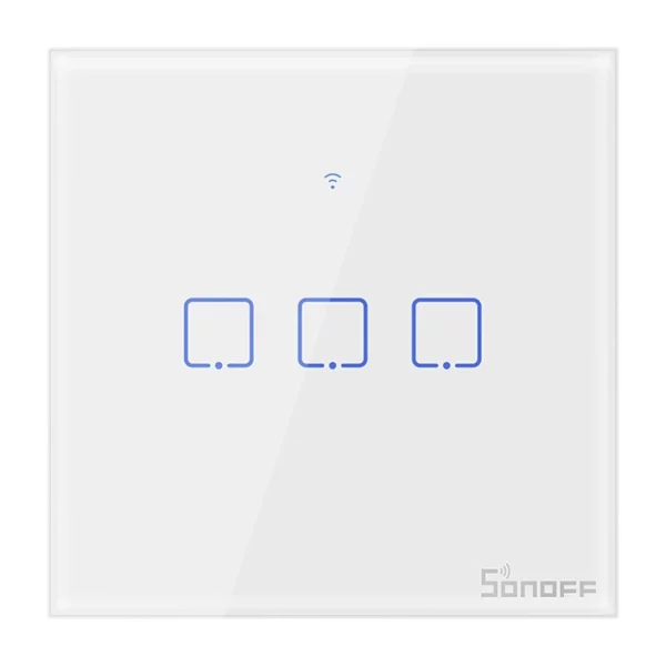 Smart Switch WiFi  Sonoff T0 EU TX (3-channels)