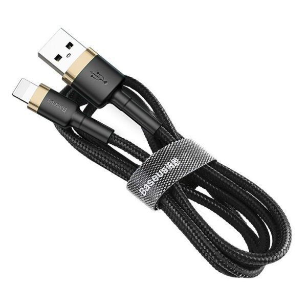 Baseus Cafule Cable USB Lightning 1.5 A 2m (Gold+Black) - Image 2