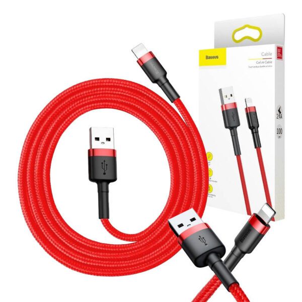 Baseus Cafule Cable USB Lightning 1,5A 2m (Red) - Image 11