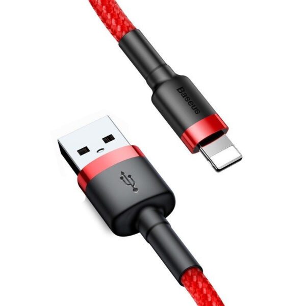 Baseus Cafule Cable USB Lightning 1,5A 2m (Red) - Image 2