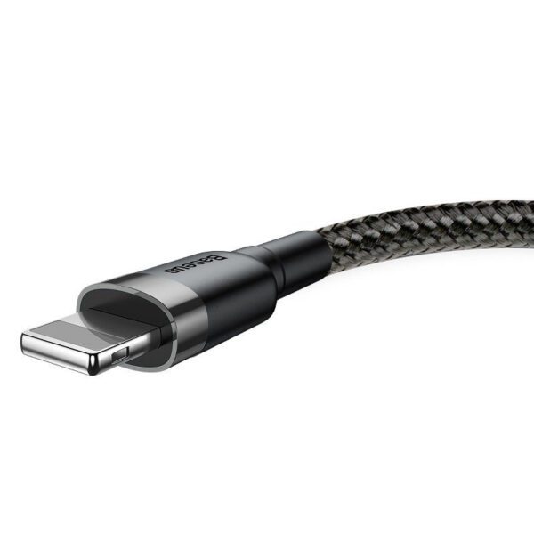 Baseus Cafule USB Lightning Cable 2A 3m (Black+Gray) - Image 4