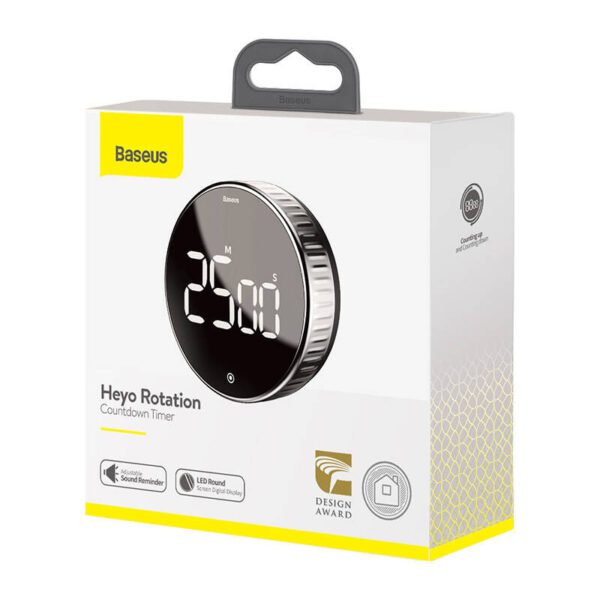 Baseus heyo rotation countdown timer Black - Image 7