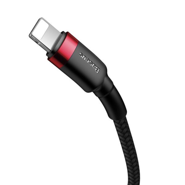 Baseus Cafule Cable Type-C to iP PD 18W 1m Red+Black - Image 7