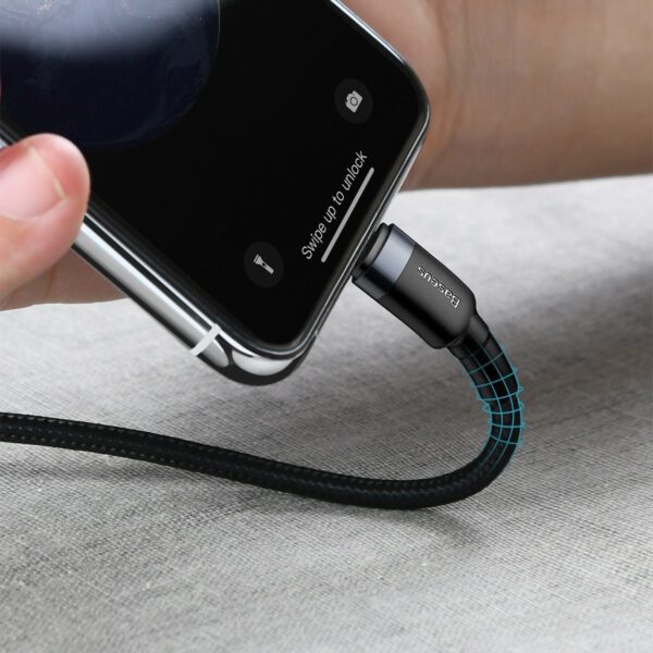Baseus Cafule Cable Type-C to iP PD 18W 1m Gray+Black - Image 8