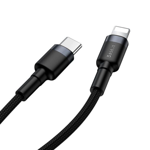 Baseus Cafule Cable Type-C to iP PD 18W 1m Gray+Black - Image 6
