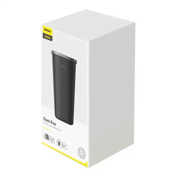Baseus Dust-free Vehicle-mounted Trash Can（Trash Bag 3 roll/90）Black - Image 7