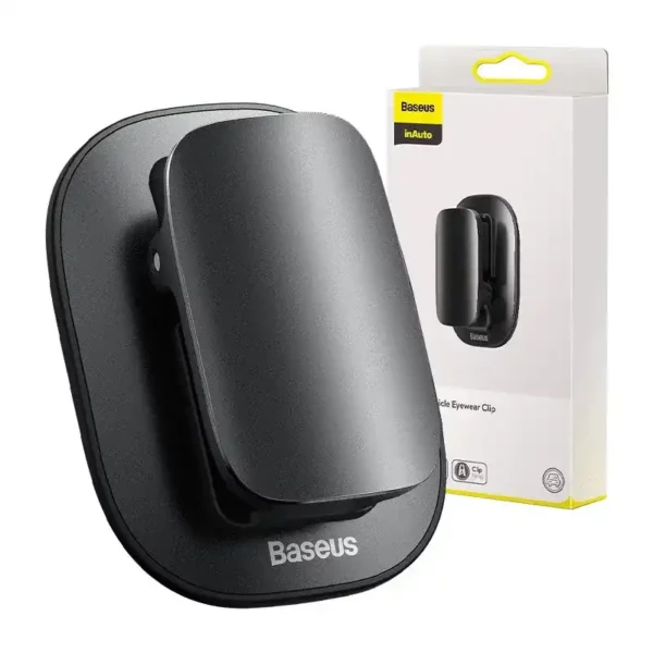 Baseus Platinum Vehicle eyewear clip Black - Image 8