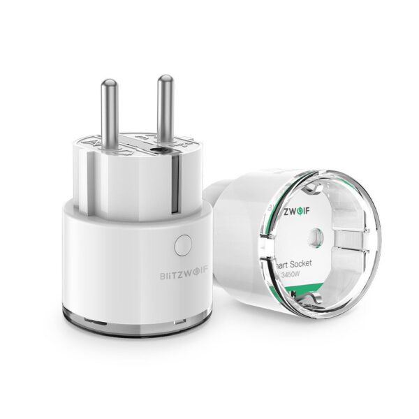 Smart Socket BlitzWolf BW-SHP6 Pro WIFI, (EU) 3450W - Image 2