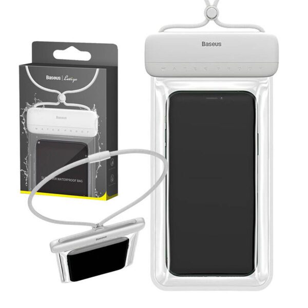 Baseus Let's Go Universal waterproof case for smartphones (white) - Image 8