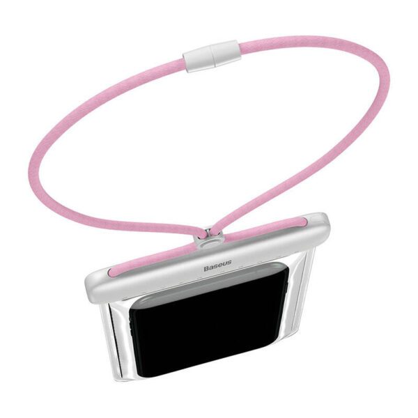 Baseus Let's Go Universal waterproof case for smartphones (pink) - Image 5