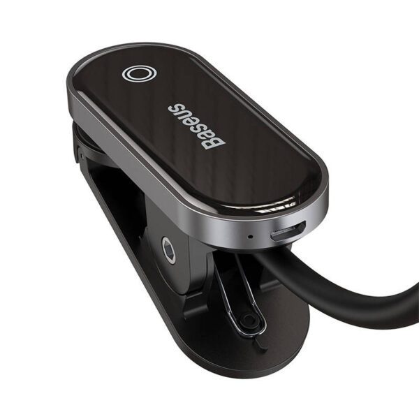 Baseus (DGRAD-0G) Comfort Reading Mini Clip Lamp (dark gray) - Image 3