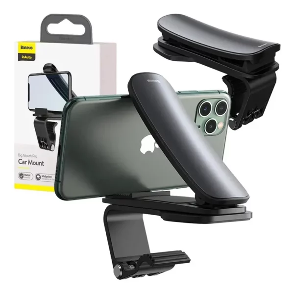Baseus Big Mouth Pro car holder (black) - Image 9