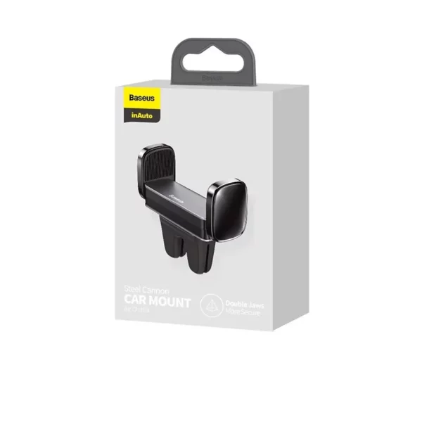 Baseus Steel Cannon Clamp Holder to Ventilation Grid (black) - Image 7