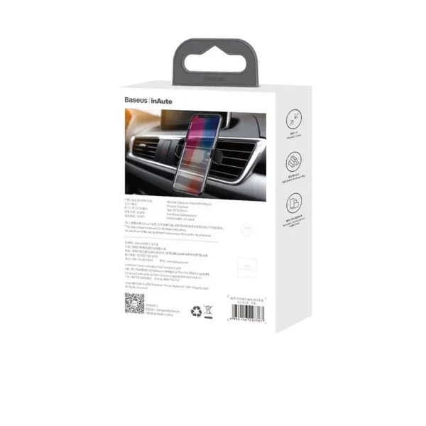 Baseus Steel Cannon Clamp Holder to Ventilation Grid (black) - Image 8