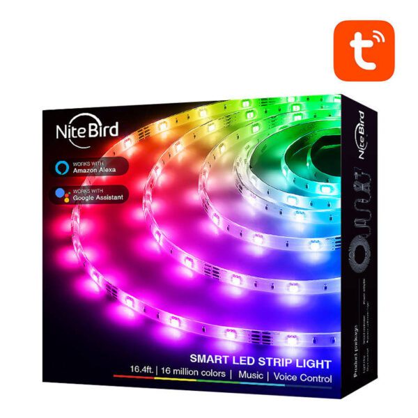 Smart WiFi RGB LED light strip NiteBird SL3 (2x5m), Tuya - Image 3