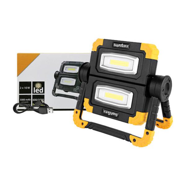 Workshop Flashlight Superfire G7, 1000lm, USB - Image 2