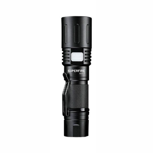 Flashlight Superfire X60-T, 1500lm, USB - Image 3