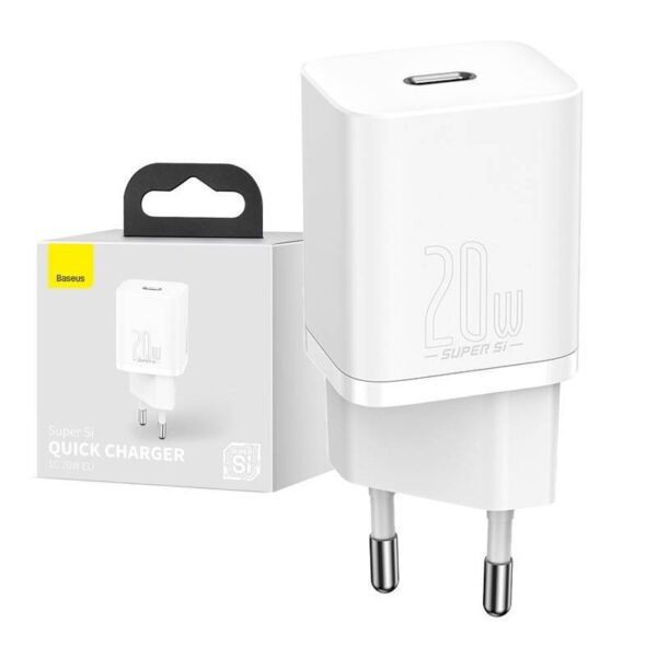 Baseus Super Si Quick Charger 1C 20W (white) - Image 9