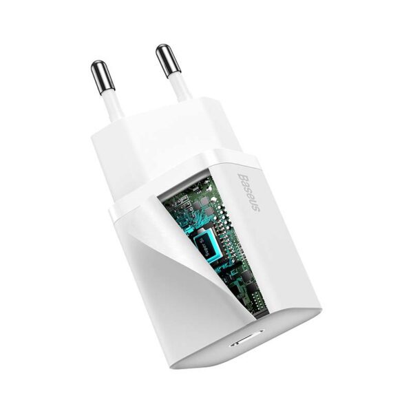 Baseus Super Si Quick Charger 1C 20W (white) - Image 6