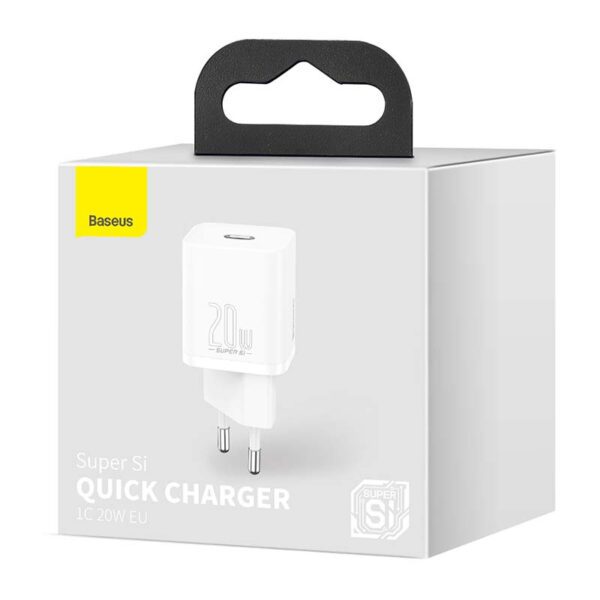 Baseus Super Si Quick Charger 1C 20W (white) - Image 8