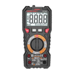 Digital Multimeter with Flashlight Habotest HT118C, True RMS, NCV, battery testing