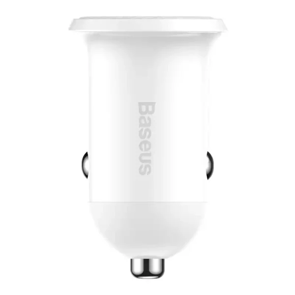 Baseus Grain Pro Car Charger 2x USB 4.8A (white) - Image 4