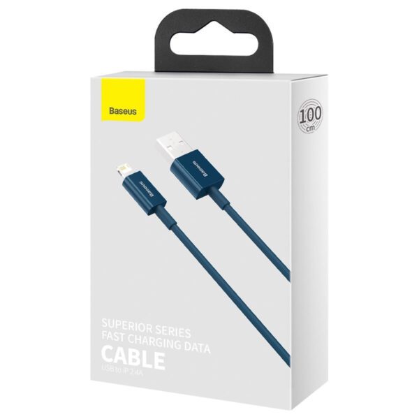 Baseus Superior Series Cable USB to iP 2.4A 1m (blue) - Image 12