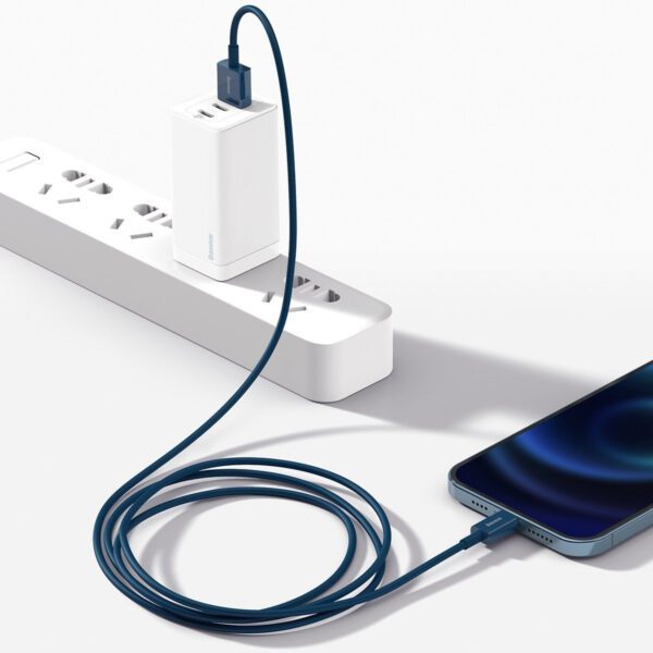 Baseus Superior Series Cable USB to iP 2.4A 1m (blue) - Image 7